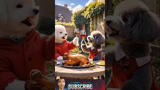 ANJING MEMASAK AYAM ##shorts #anjing #ai #anjingai #memasak #shortsfeed #shortsvideo #shortsviral