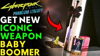 How To Get NEW ICONIC Weapon BABY BOOMER In Cyberpunk 2077 Phantom Liberty (Location & Guide)