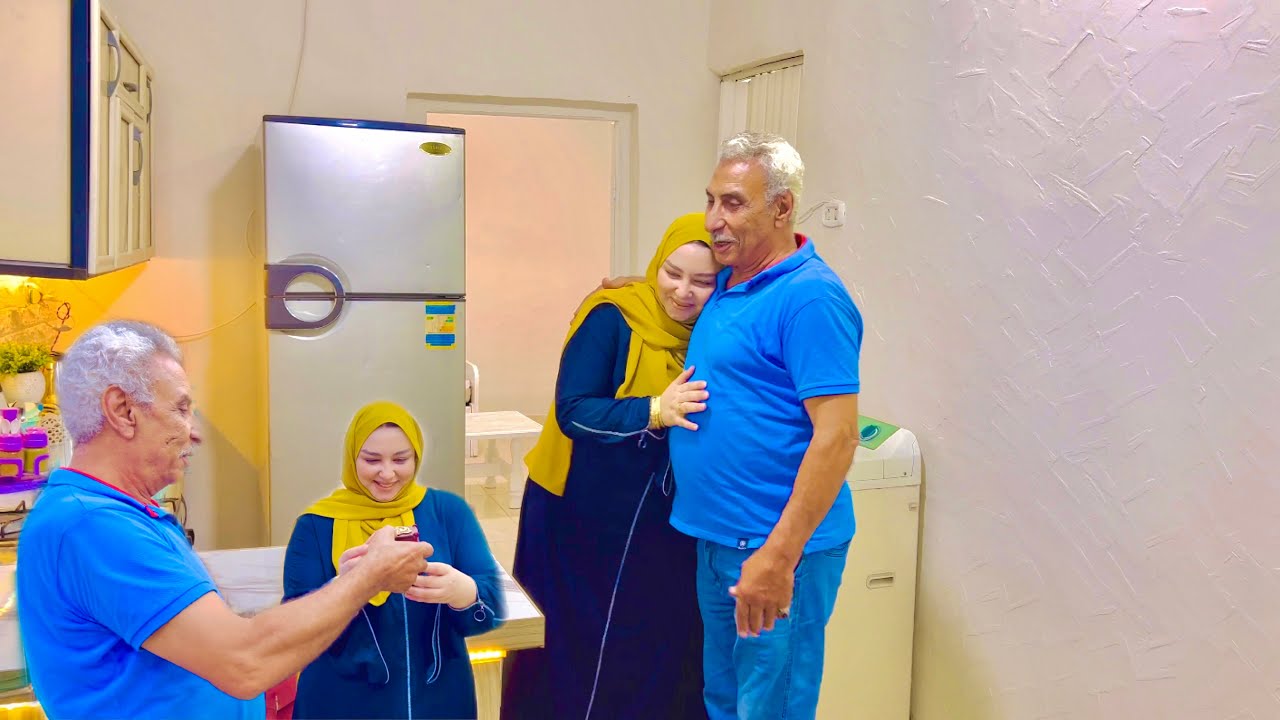 مفاجاة حمايا واحمد ليا 💃في اخر فديو ف شقه حمايا وربنا مش مصدقه 🙈