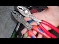 NEW- ICON 8 in Fast-Adjust pliers Knipex Twin Grips, Is $15 A savings?