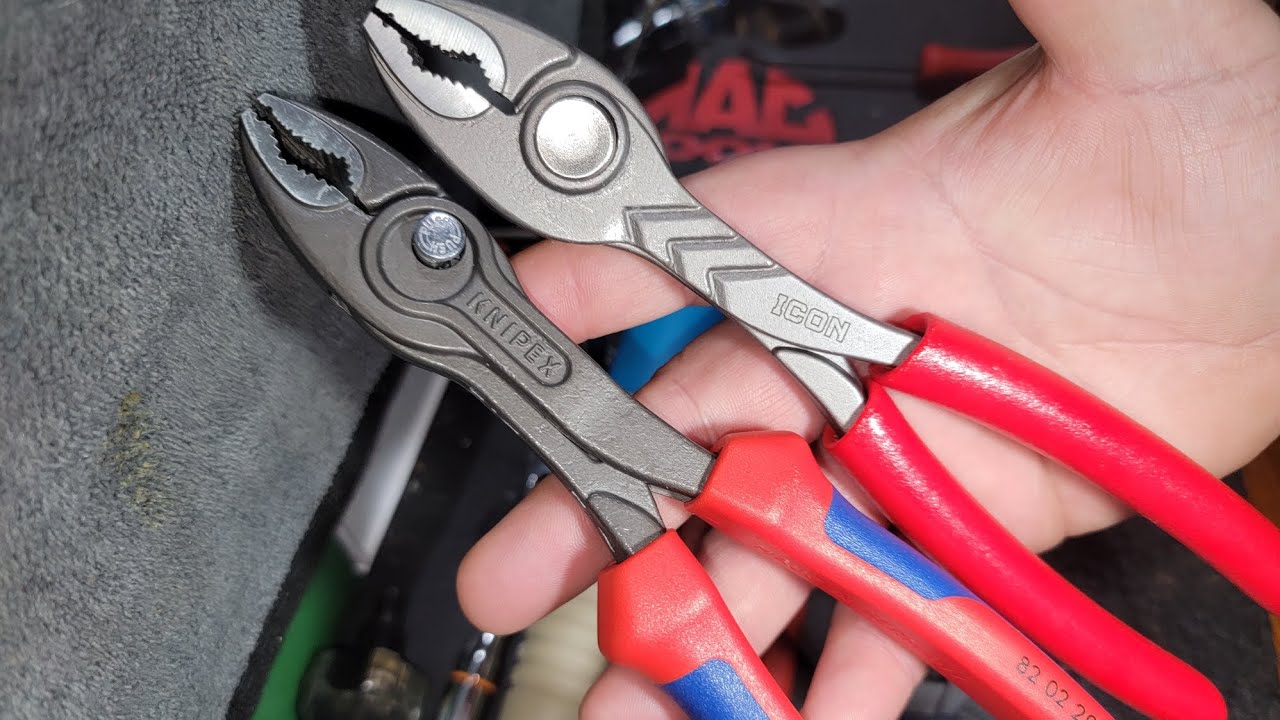 Knipex twin grip and Harbor Freights new Icon pliers, The Facts are