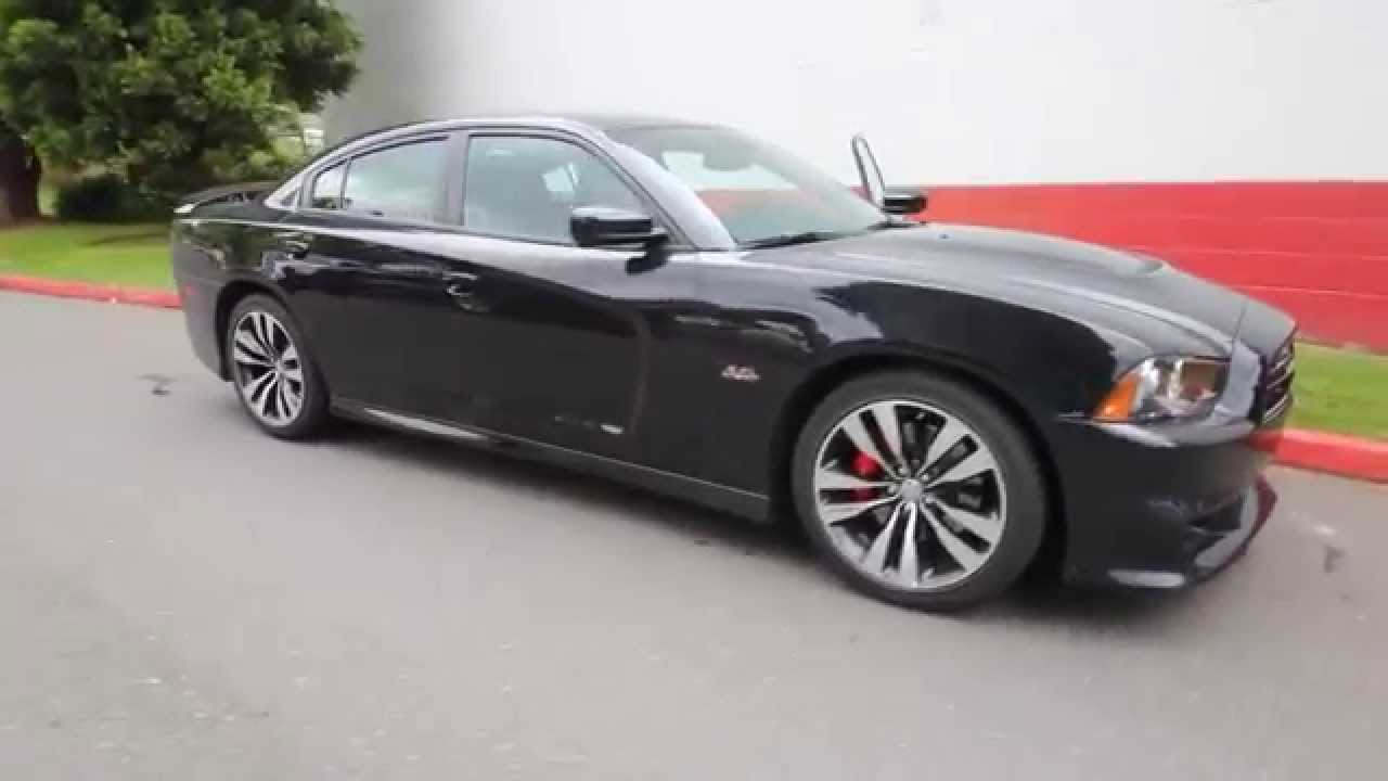 2012 Dodge Charger Srt8 Srt Hemi 6 4l V8 Mds Phantom Black Eh275319 Seattle Bellevue Youtube