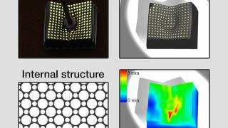 Design and Fabrication of Materials with Desired Deformation Behavior (SIGGRAPH 2010)