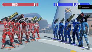 UT4 Unreal Tournament Pre Alpha!!!  Blue Team Stacked