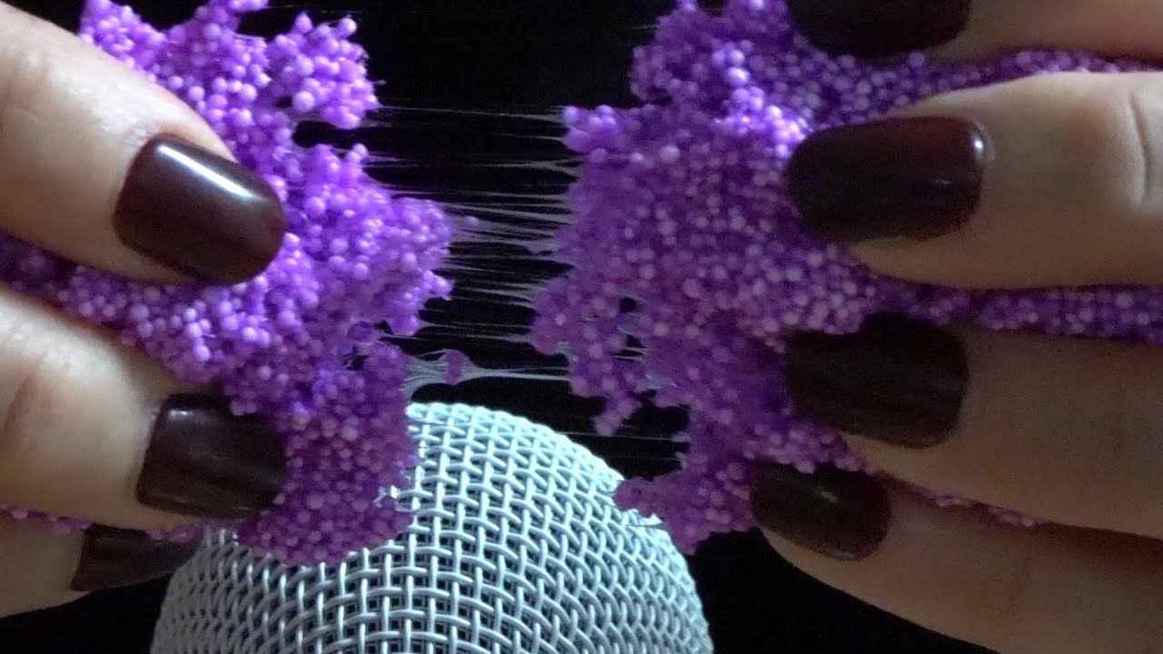 ASMR Slime Play 🧫 Sticky Sounds And Trigger Words Whispering | For Sleep