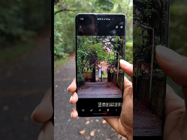 Samsung galaxy s10 5g camera zoom test