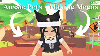 AUSSIE PETS 2024 + MAKING MEGA | ADOPT ME