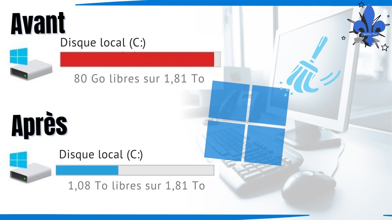 5 Astuces INCONTOURNABLES pour Nettoyer le Disque C sur Windows 11 et Booster Votre PC ! 🚀
