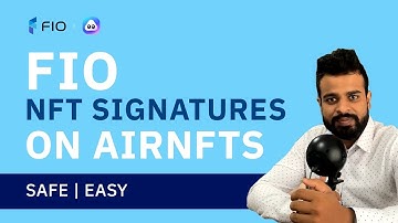 How to sign NFTs with FIO NFT signatures on AirNFTs