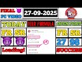 (Direct🎯) Shillong Teer live 27/09/2025@Common Number@Result @TeersFormula