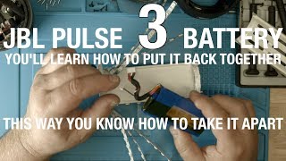 Howto Replace the Battery in a JBL Pulse 3