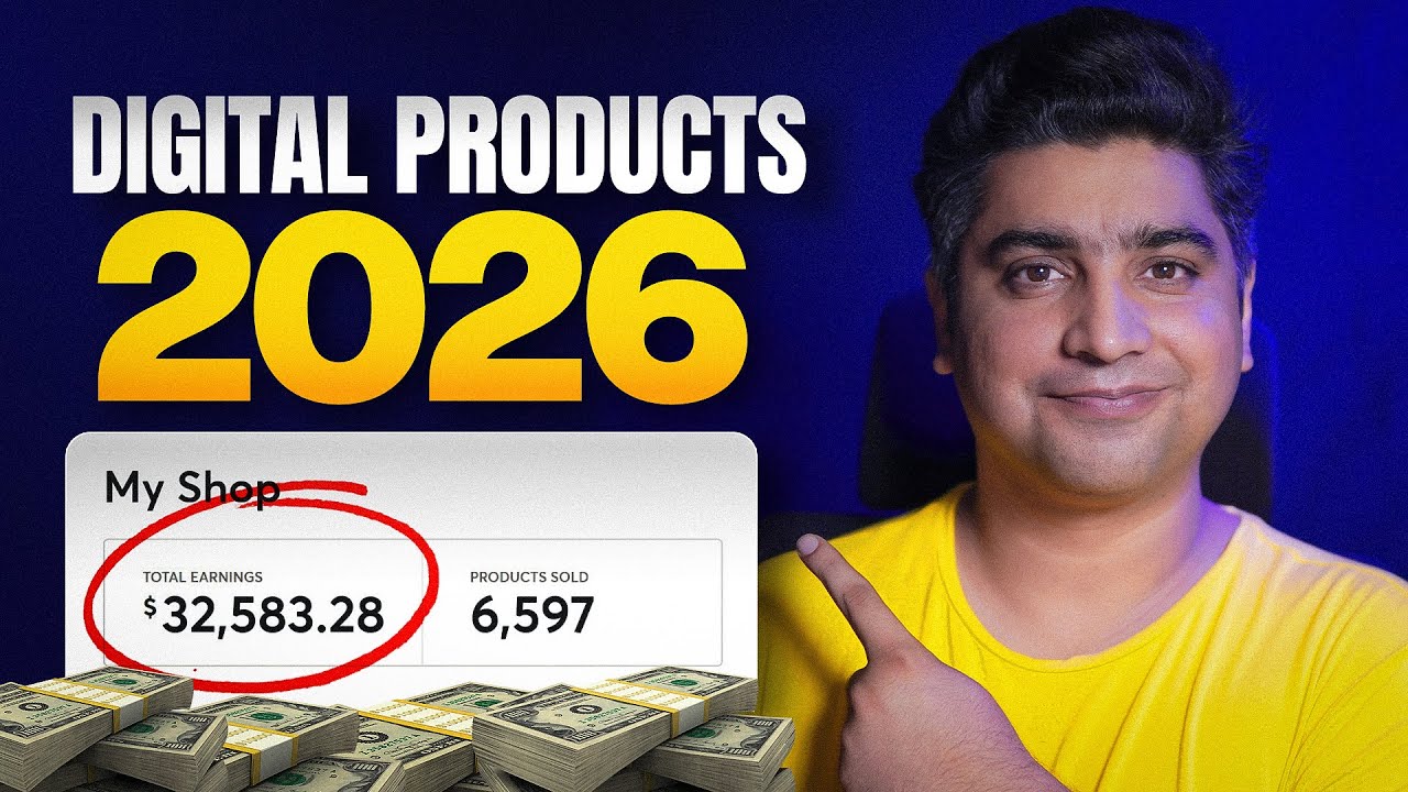 How to Sell Digital Products in 2026 (STEP BY STEP GUIDE) - YouTube