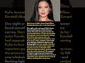 Kylie Jenner Sufffers Panic Attack When Kendall Abandons Her on the Red Carpet#shorts #viral