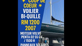 Coup De Cœur Incroyable Rm 1200 Bi-Quille Hauturier, Super Équipé, Moteur Volvo Penta