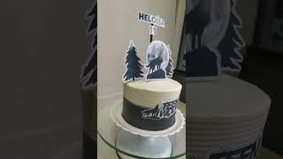 Bolo teen wolf #confeitaria #confeiteirainiciante #bolo #bolachadecorada #cake #docesparavender
