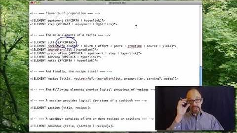 Metadata MOOC 3-5: Document Type Definition (DTD), Part 2