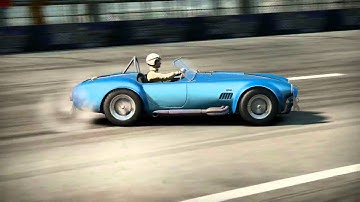 NFS Shift 2 Unleashed Drift Gameplay + Replay with Shelby Cobra on Toyota Irwindale Drift Course 2