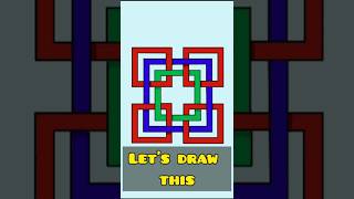 Let's draw simple line art | simple illusion kinda art