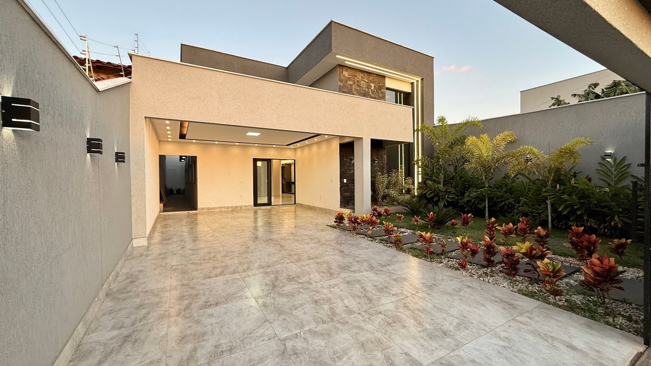 ISSO TUDO POR R$ 750.000,00 - CASA SOZINHA NO LOTE EM GOIÂNIA - 3 QUARTOS | ALTO PADRÃO