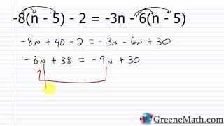 Solving Linear Equations in one Variable Test 5 Wealth