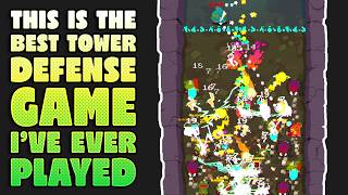 I destroyed EVERYTHING with my Electric Wizard Balls in this Tower Defense Game | Ball Wizard