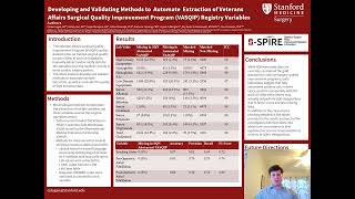 Developing and Validating Methods to  Automate  Extraction of VASQIP Registry Variables Wealth