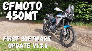 MotoPlay update for the CFMoto 450MT Software V1.3.0