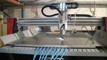 AXIOM AR16 4foot x 4 foot CNC router machining Aluminium Cover