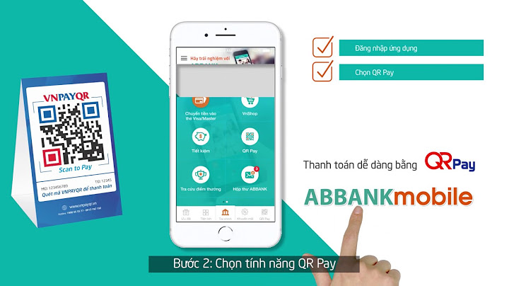 Hướng dẫn thanh toán bằng mã vnpay qr