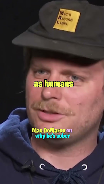 Mac DeMarco on why he's sober 🌠✨