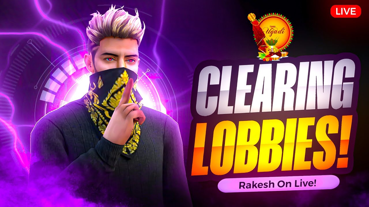 Grand Master Rank Push - Free Fire Telugu Live - MBG RAKESH is Live # ...
