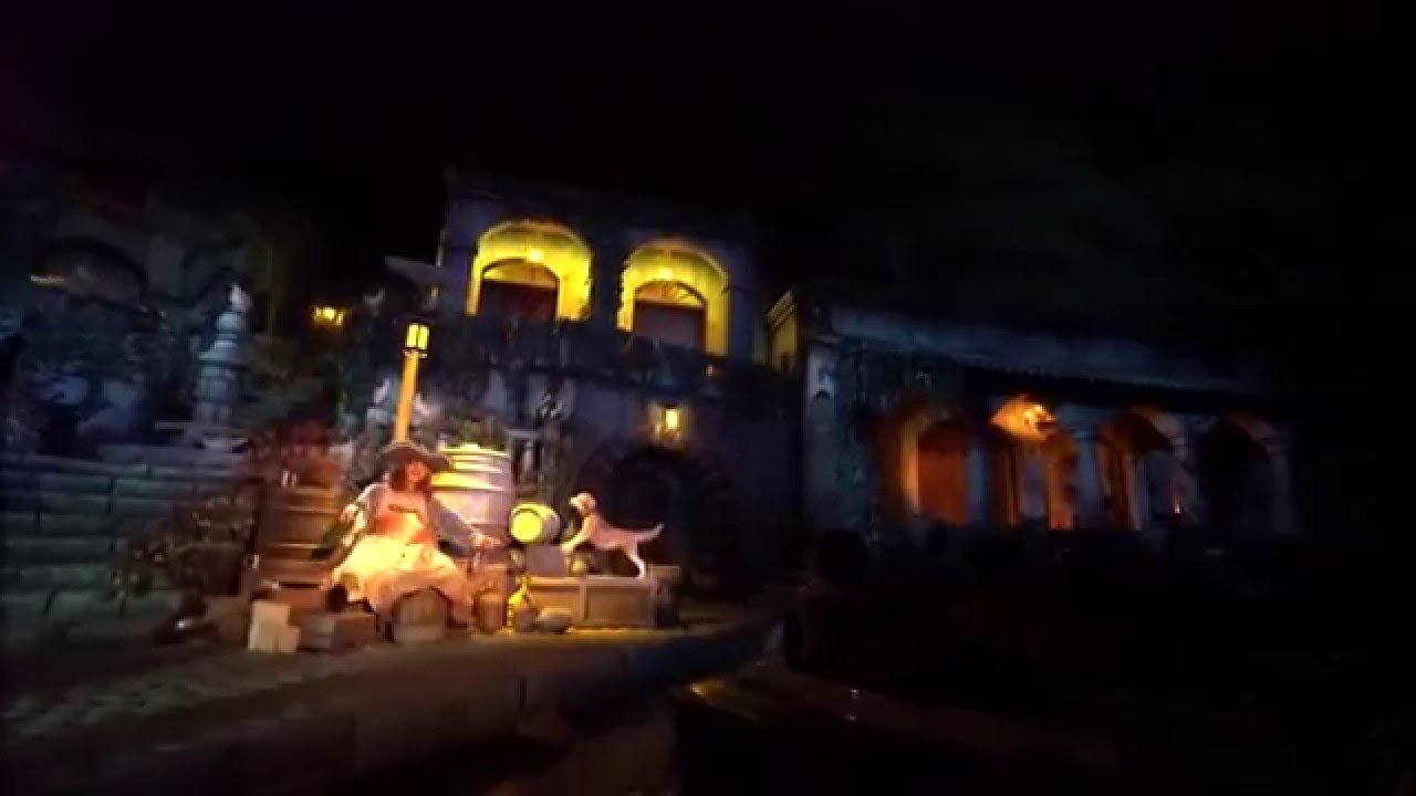 4K Pirates of the Caribbean Ride Tokyo Disneyland