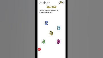 Brain Out Level 142 - Make up into 8