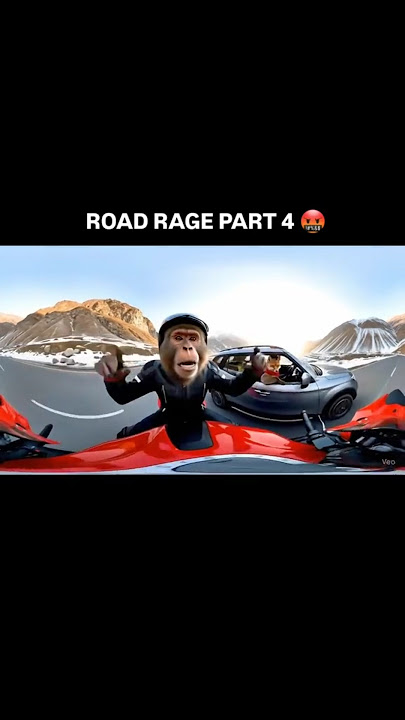 Road Rage Part 4 😜😂#viralshort #funny #100kvivews#ai #comedy #virakshorts