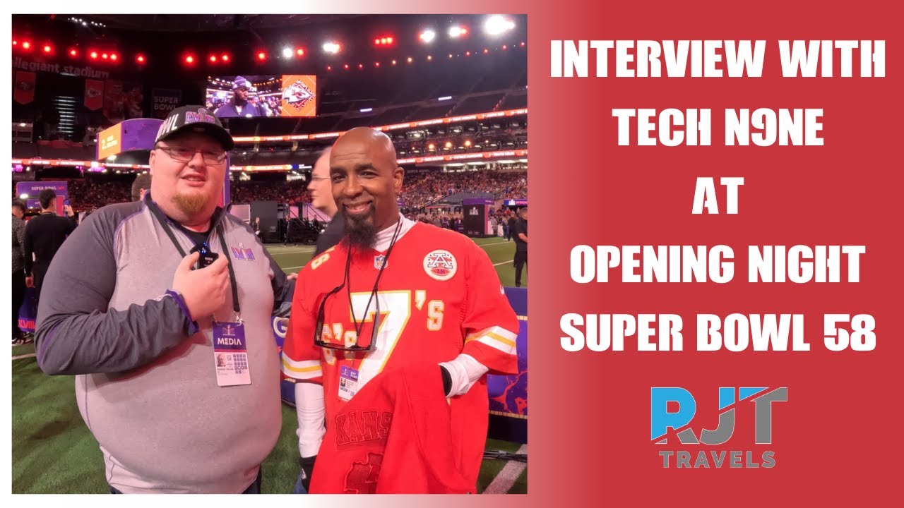 Interview with Tech N9ne at Opening Night for Super Bowl 58