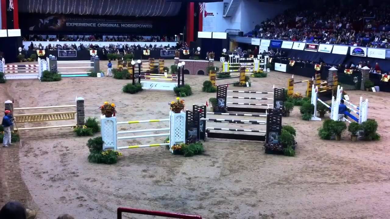 Syracuse invitational horse show YouTube