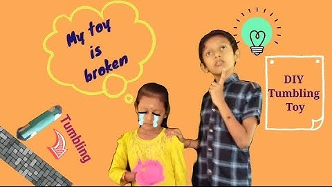 DIY EASY Tumbling Toy | Science toy | Paper Toy