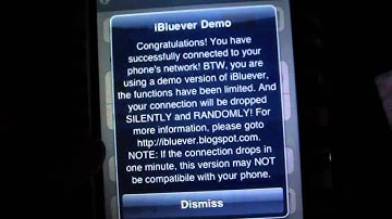 iBluever Tutorial (Dial Up Networking for iPod touch using phone