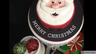 Santa cake 2 Pounds cake l Frosting cake without Cream,oven & beater l