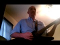 Revenge against my loud upstairs neighbors by playing some Metallica riffs on my guitar