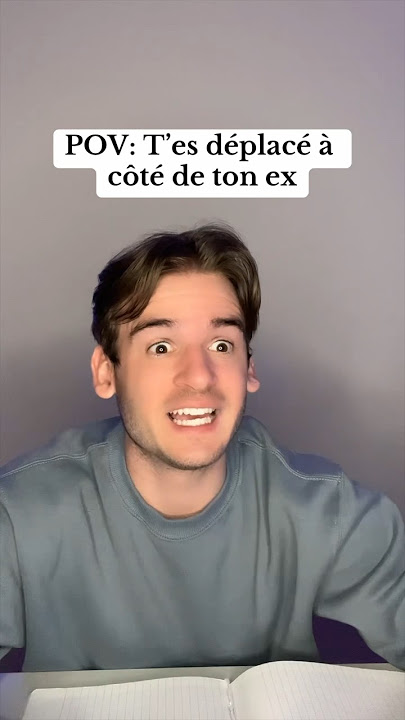 POV: T’es déplacé à côté de ton ex