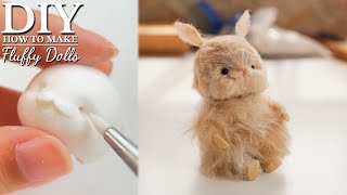 DIY🧸手足が自由に動かせるお人形の作り｜How to make an animal doll｜original  dolls