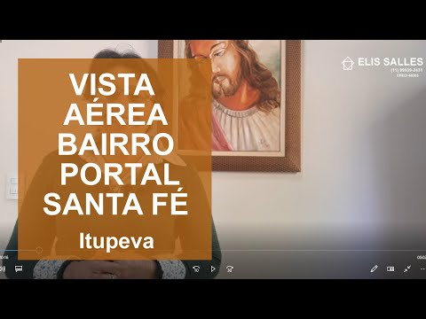 Bairro Portal Santa Fé e Vila Independência em Itupeva (Drone)