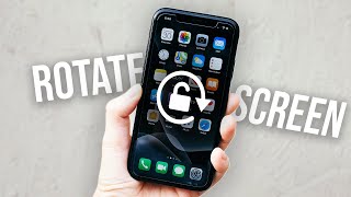 How to Make iPhone Turn Sideways