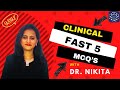2.4.24 Fast Five Quiz -| Clinical MCQs | Medsynapse by Dr. Nikita #fast5