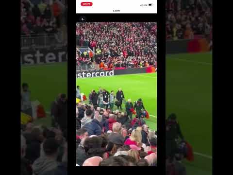 Noa Lang Sakatlık Anı | Liverpool Taraftarı Alkışlıyor 😱