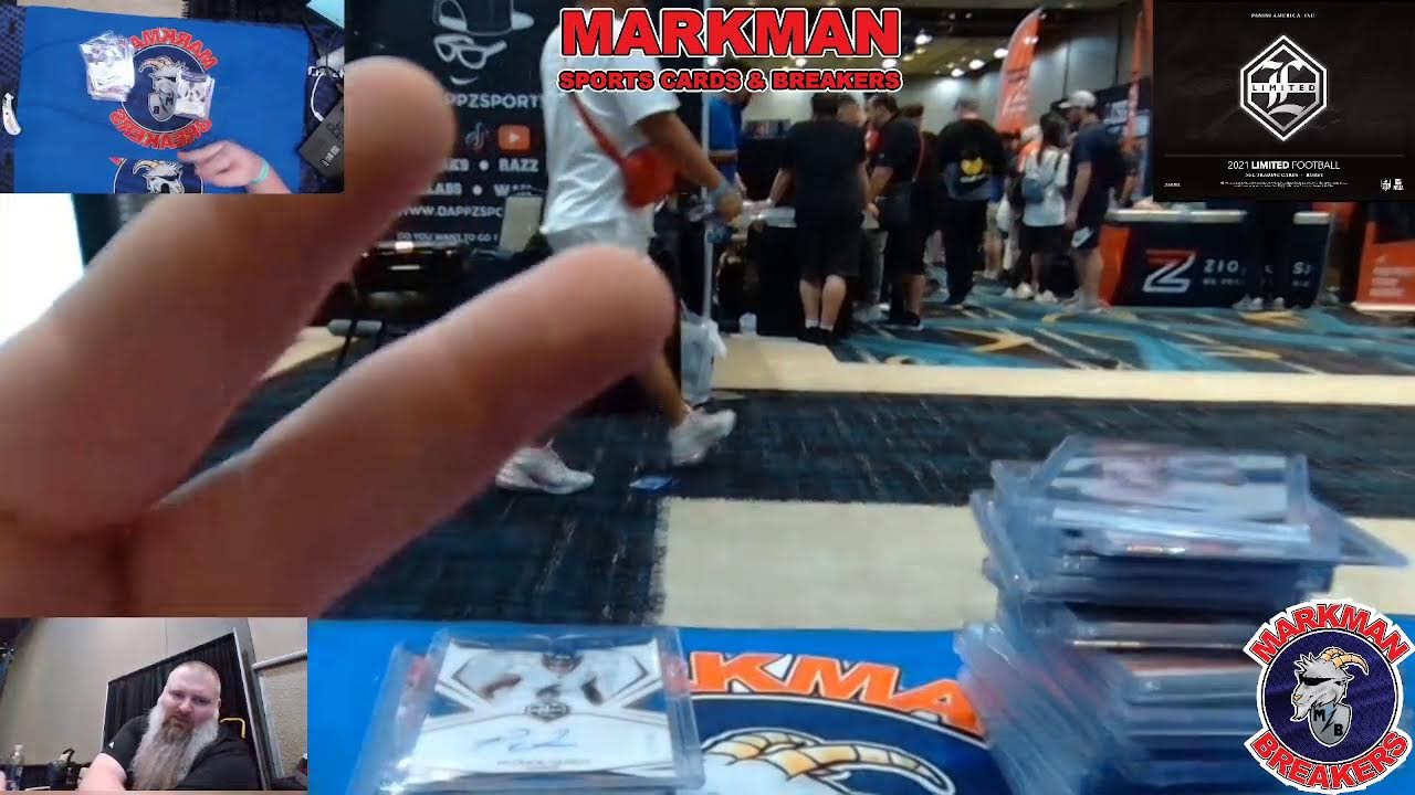 MARKMAN BREAKERS!!! 2021 PANINI LIMITED HOBBY 14-BOX CASE  #3 BREAK 3-26-22
