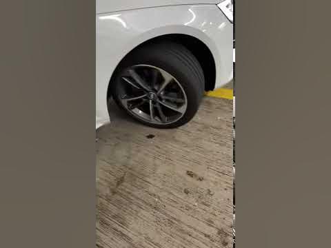 Audi A4 B9 Clicking sound when wheels turn - YouTube