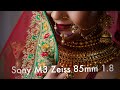 Bridal photoshoot with sony m3  zeiss 85mm 18 godox ms200