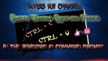 How to enable Copy and Paste in the Windows 10 Command Prompt 2018 Easy&Simple Tutorial !!!